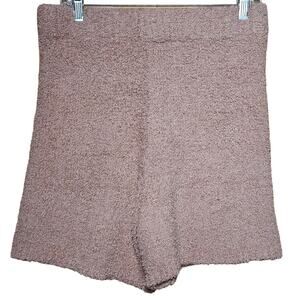 Brown Teddy Knit Shorts Size Large New with Tag